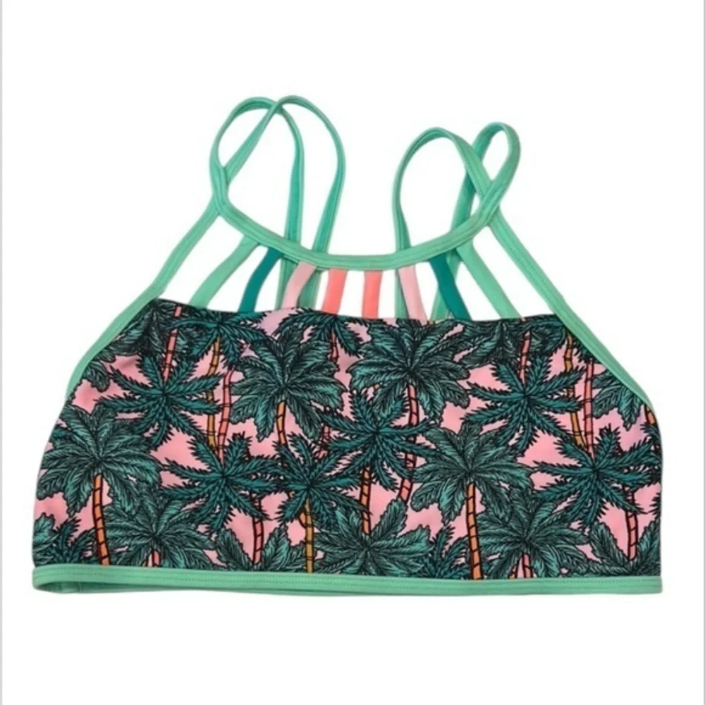 Xhilaration girls bikini sports bra top size14/16 new